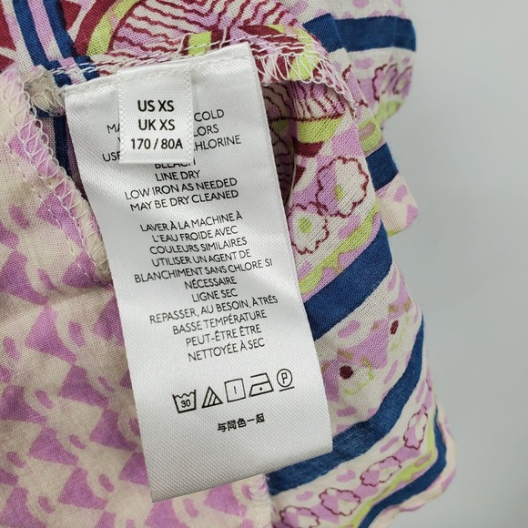 NWT Urban Outfitters Kimchi Blue Little Lies Pink Crochet Boho Festival Dress XS - Picture 16 of 16